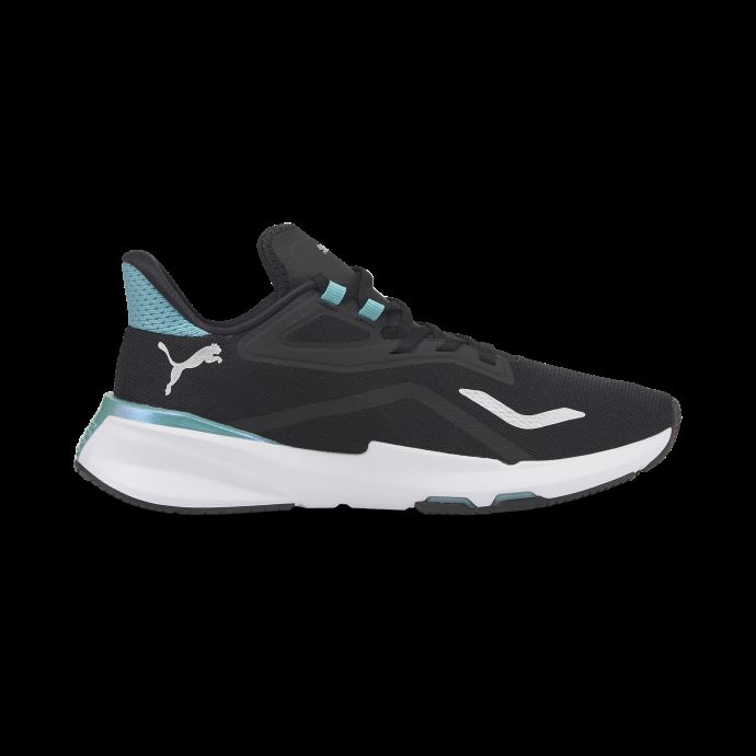 Puma Canada Pwrframe Stardust Chaussures D'entraînement Pour Femme Noir-argent-porcelaine
