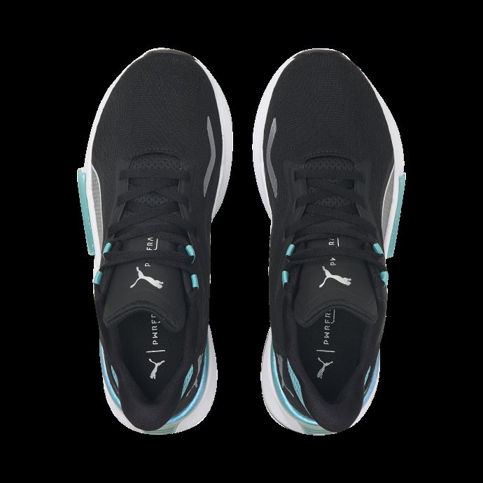 Puma Canada Pwrframe Stardust Chaussures D'entraînement Pour Femme Noir-argent-porcelaine
