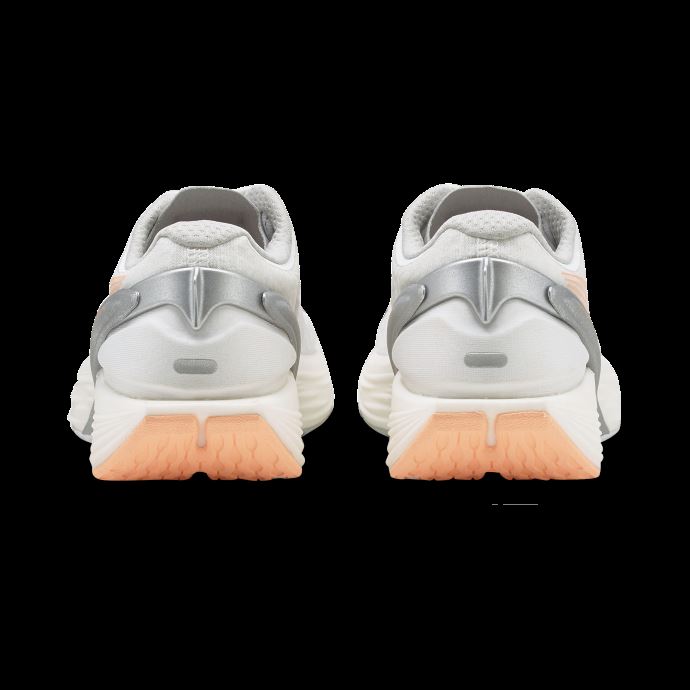 Puma Canada Blanc-argent-fizzy Melon Xx Nitro Wildwash Femmes Chaussures De Course
