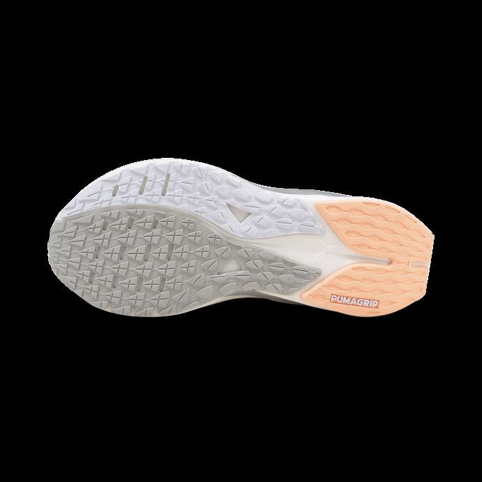 Puma Canada Blanc-argent-fizzy Melon Run Xx Nitro Wildwash Femmes Chaussures De Course
