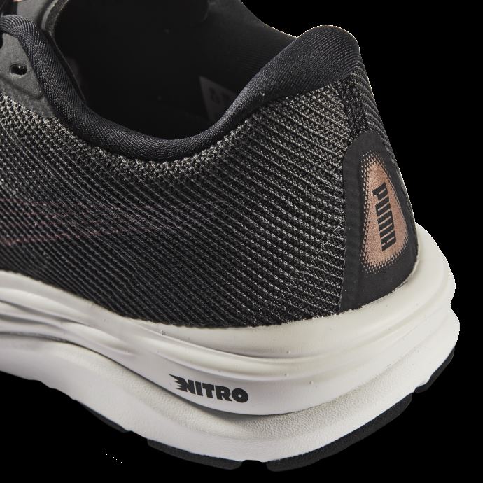 Puma Canada Speed Nitro 2 Chaussures De Course Pour Femme Noir-or Rose
