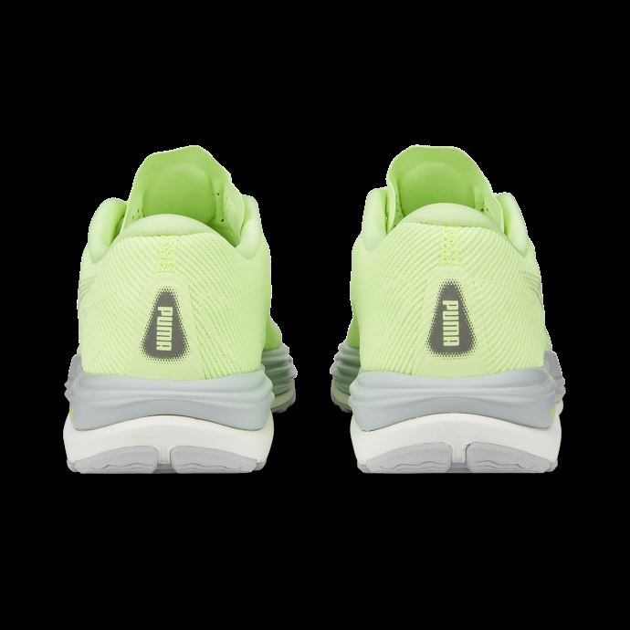 Velocity Nitro 2 Femmes Chaussures De Course Puma Canada Fizzy Pomme-platine Gris
