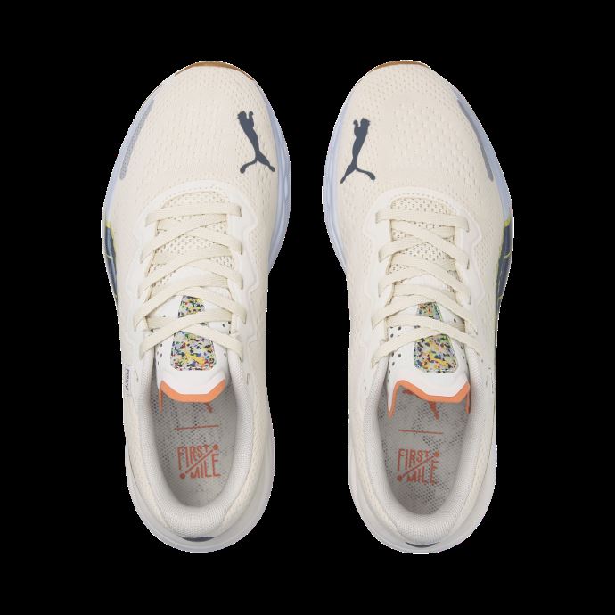 Puma Canada X First Mile Speed Nitro 2 Chaussures De Course Pour Femmes Ardoise Immaculée-foncé
