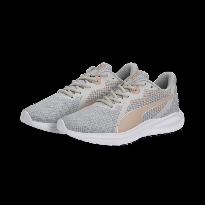 Chaussures De Course Twitch Runner Puma Canada Gris Violet-rose Quartz-blanc