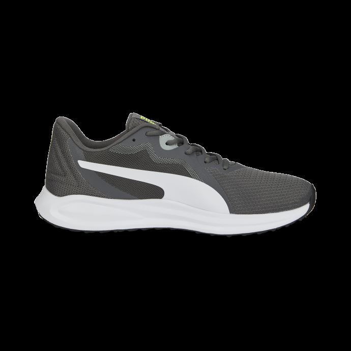 Chaussures De Course Puma Canada Castlerock-lime Squeeze-white Twitch Runner
