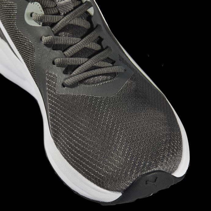 Chaussures De Course Puma Canada Castlerock-lime Squeeze-white Twitch Runner
