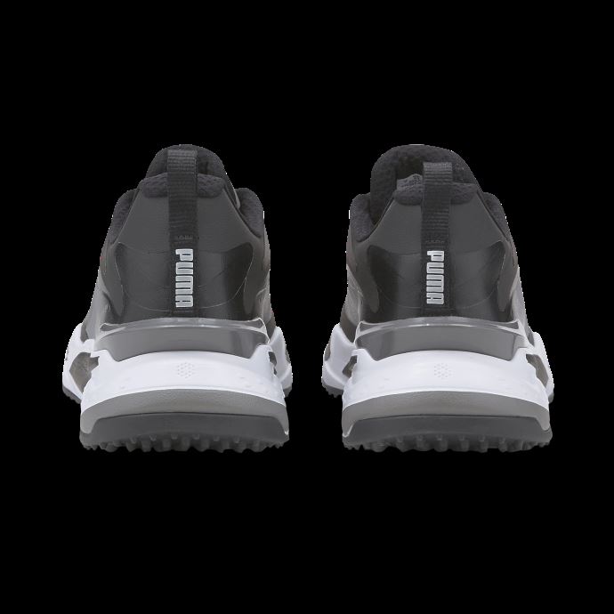 Puma Canada Gs-fast Chaussures De Golf Noir-noir-quiet Shade
