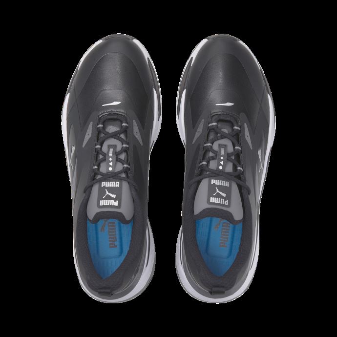 Puma Canada Gs-fast Chaussures De Golf Noir-noir-quiet Shade
