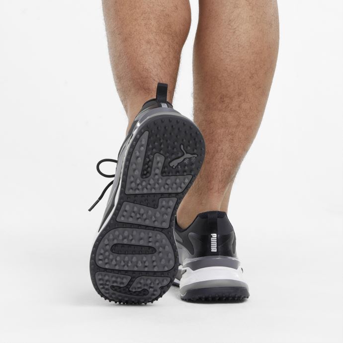 Chaussures De Golf Gs-fast Noir-noir-quiet Shade Puma Canada