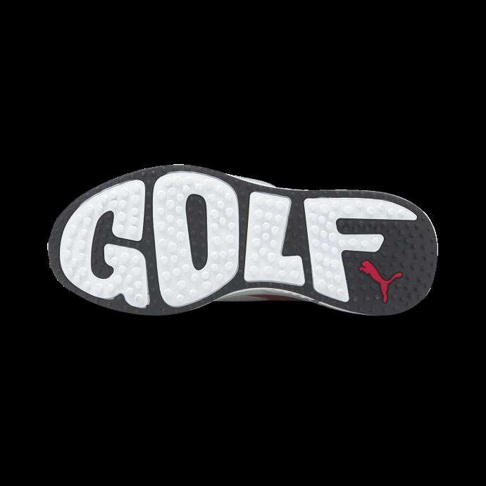 Chaussures De Golf Gs-fast Puma Canada Blanc-haute Taille-haut Risque Rouge
