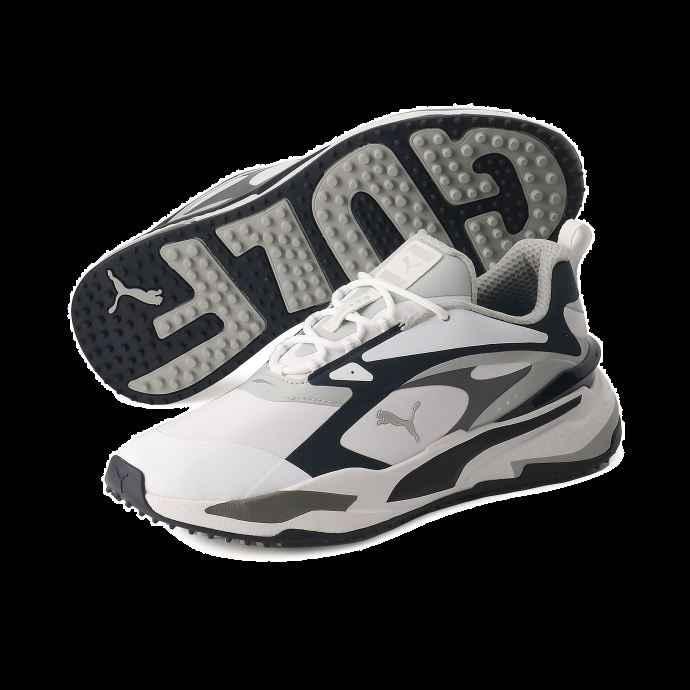 Puma Canada Blanc-marine Blazer-high Rise Gs-fast Chaussures De Golf