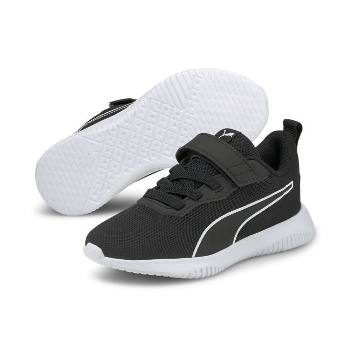 Flyer Flex Ac Baskets Enfant Puma Canada Blanc-noir
