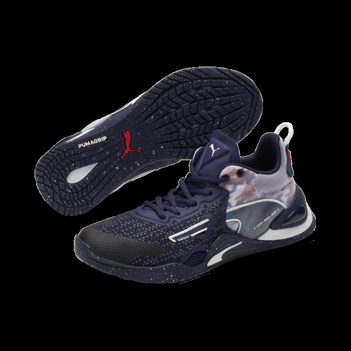 Puma Canada Fuse Honor Chaussures D'entraînement Pour Femmes Peacoat-white-high Risk Red