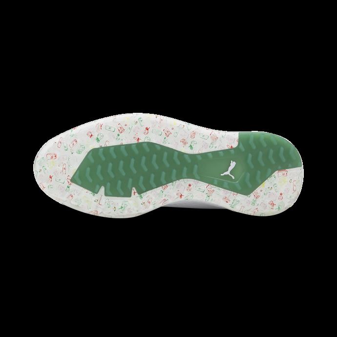 Blanc-argent-vert Amazon Alphacat Palmer Iced Tea Chaussures De Golf Pour Hommes Puma Canada
