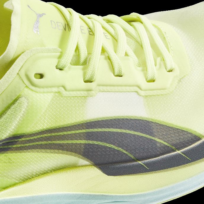 Puma Canada Deviate Nitro Elite Chaussures De Course Pour Femmes Fizzy Light-slate-nitro Blue
