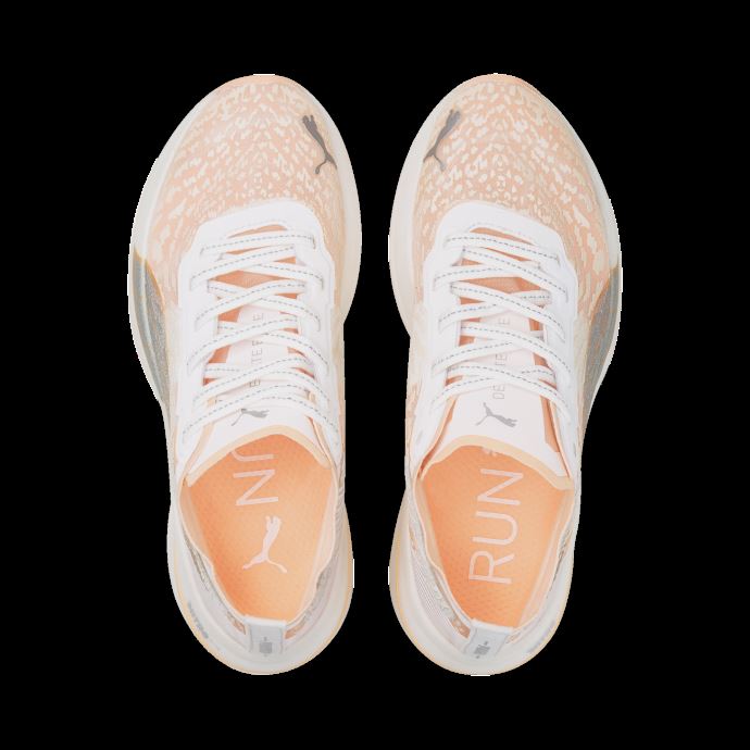 Deviate Nitro Elite Wildwash Femmes Chaussures De Course Puma Canada Blanc-fizzy Melon
