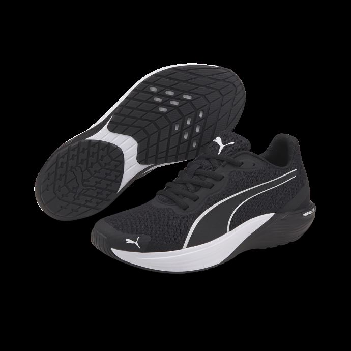 Puma Canada Feline Profoam Chaussures De Course Pour Femmes Noir Et Blanc