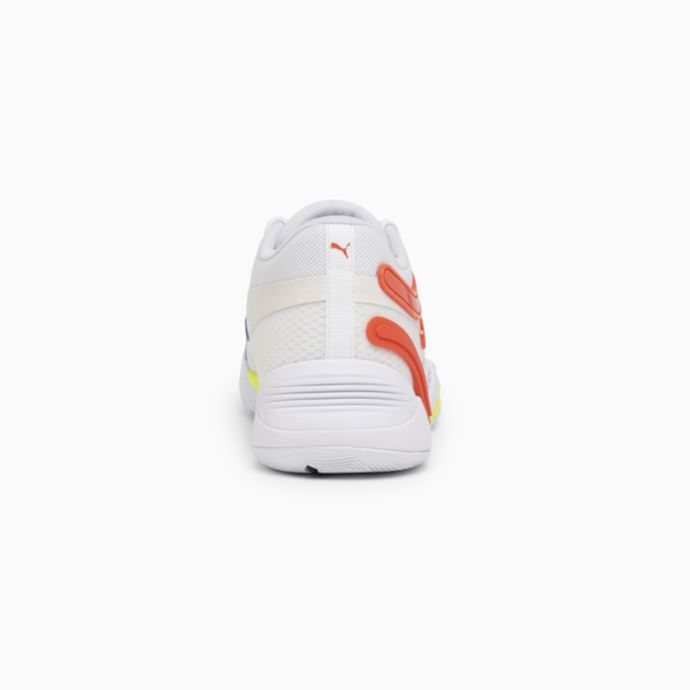 Puma Canada White-cherry Tomato Trc Blaze Court Chaussures De Basketball
