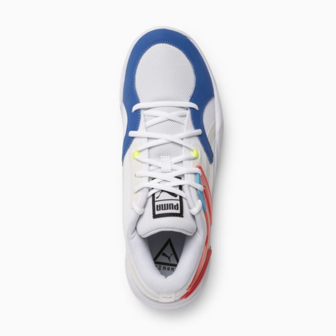 Puma Canada White-cherry Tomato Trc Blaze Court Chaussures De Basketball
