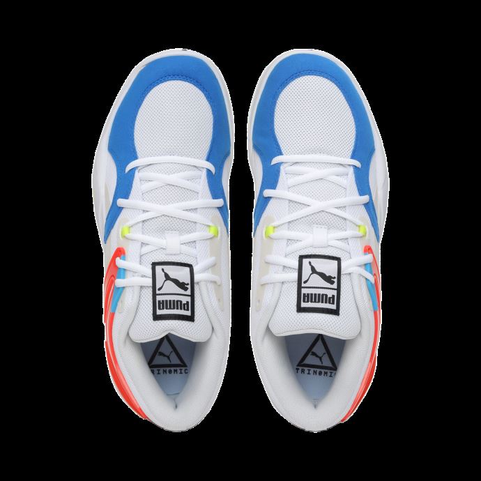 Puma Canada White-cherry Tomato Trc Blaze Court Chaussures De Basketball
