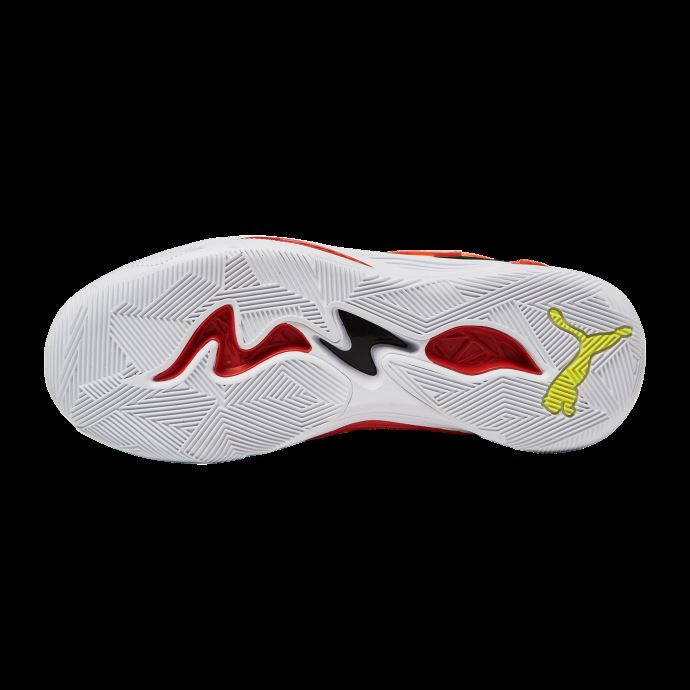 Chaussures De Basketball Puma Canada Trc Blaze Court Black-cherry Tomato
