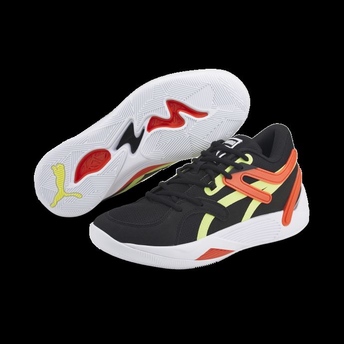 Puma Canada Black-cherry Tomato Trc Blaze Court Chaussures De Basketball