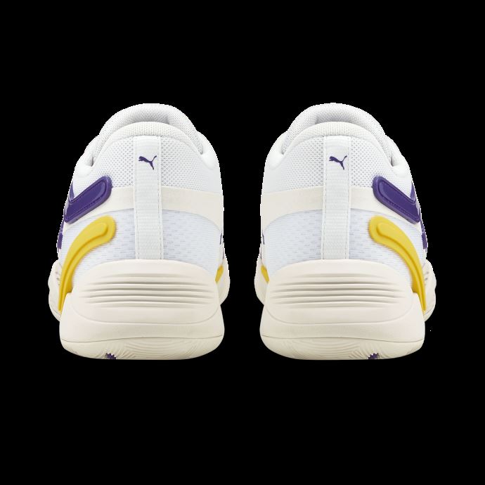 Chaussures De Basketball Puma Canada Trc Blaze Court Blanc-spectra Jaune
