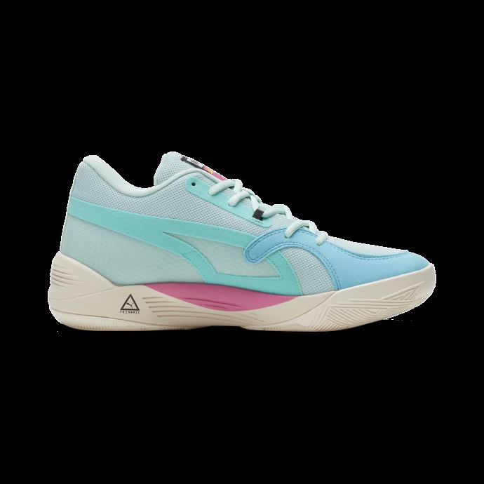 Puma Canada Eggshell Bleu-elektro Pool Trc Blaze Court Chaussures De Basketball
