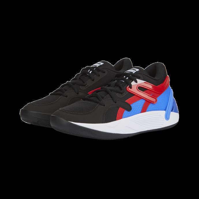Chaussures De Basketball Trc Blaze Court Puma Canada Bluemazing-high Risk Rouge