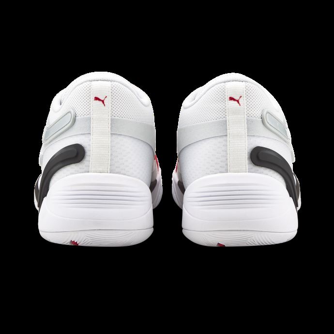 Puma Canada Chaussures De Basketball Trc Blaze Court Noir à Haut Risque Rouge
