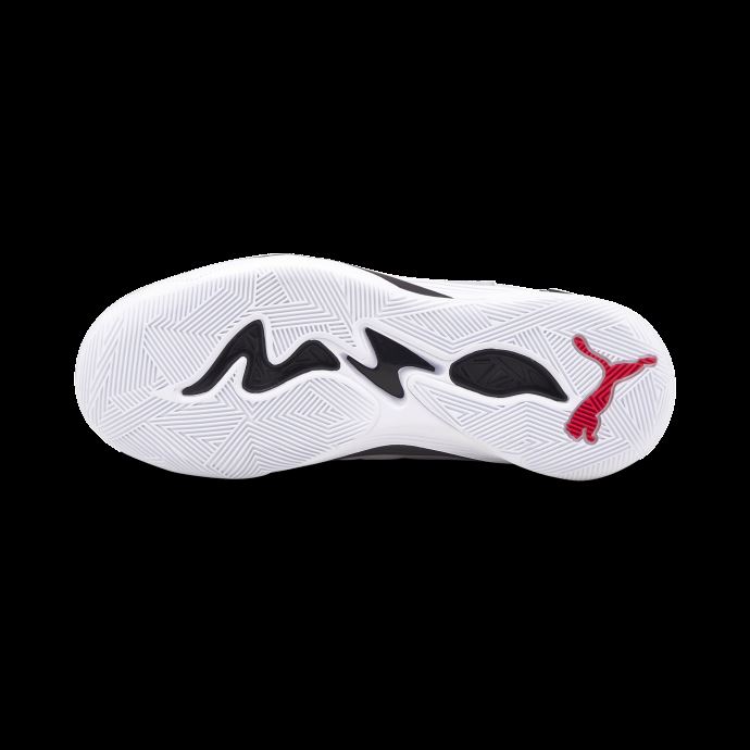 Puma Canada Chaussures De Basketball Trc Blaze Court Noir à Haut Risque Rouge
