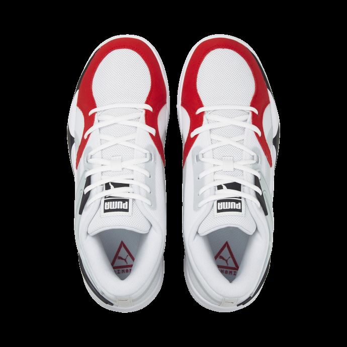 Puma Canada Chaussures De Basketball Trc Blaze Court Noir à Haut Risque Rouge
