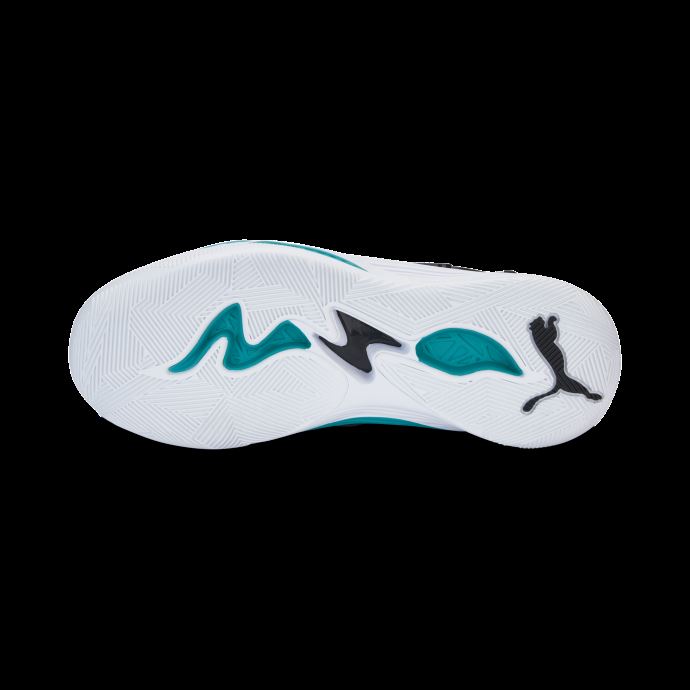 Chaussures De Basketball Trc Blaze Court Black-deep Aqua Puma Canada
