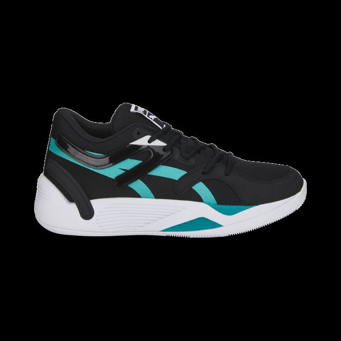 Puma Canada Black-deep Aqua Trc Blaze Court Chaussures De Basket
