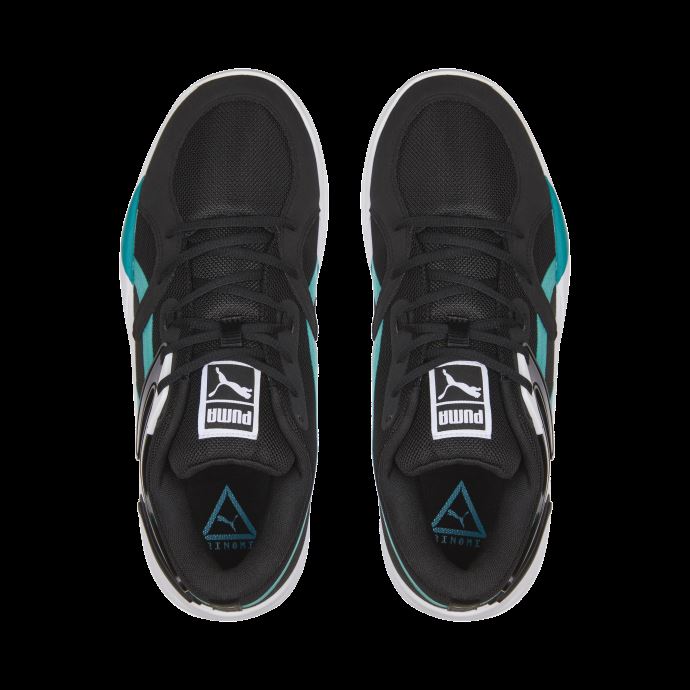 Puma Canada Black-deep Aqua Trc Blaze Court Chaussures De Basket
