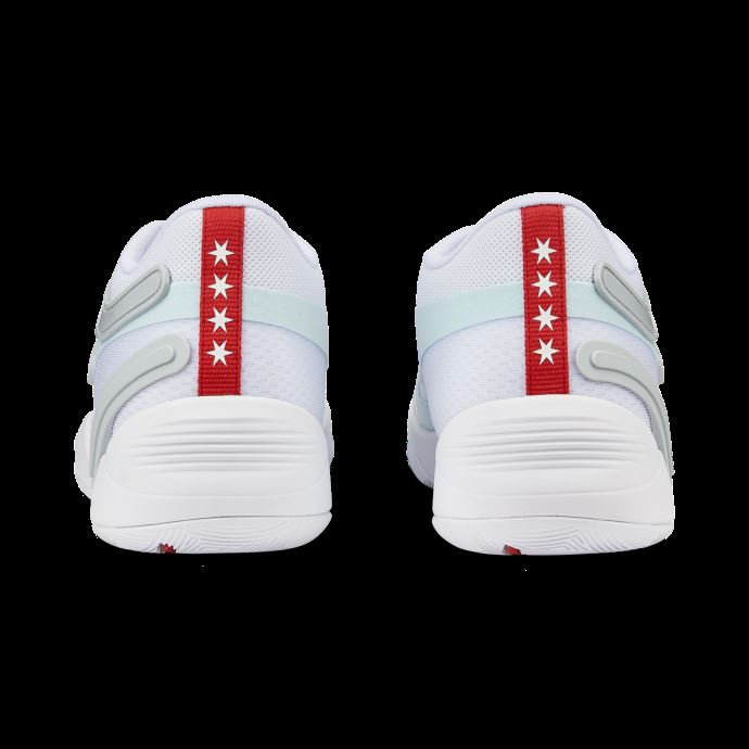 Chaussures De Basketball Puma Canada Trc Blaze Court Aqua Lumière Blanche
