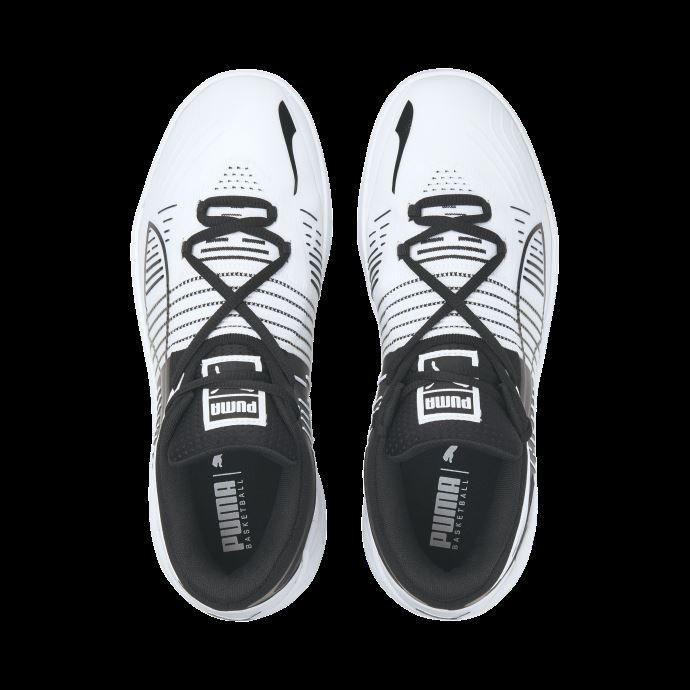 Chaussures De Basketball Fusion Nitro Blanc-noir Puma Canada
