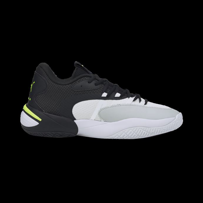Chaussures De Basketball Court Rider 2.0 Blanc-jaune Alert Puma Canada
