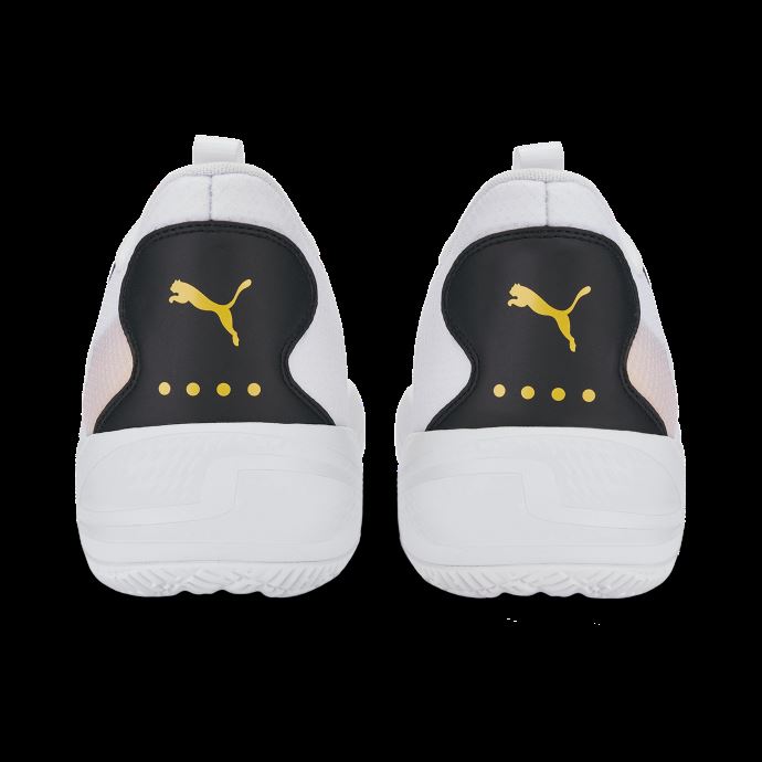 Puma Canada Court Rider 2.0 Chaussures De Basket Blanc-spectra Jaune
