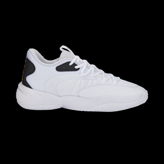 Puma Canada Court Rider 2.0 Chaussures De Basket Blanc-spectra Jaune
