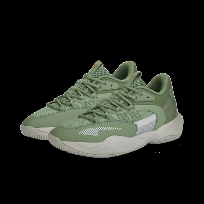 Puma Canada Dusty Green-harbor Mist Court Rider 2.0 Chaussures De Basketball