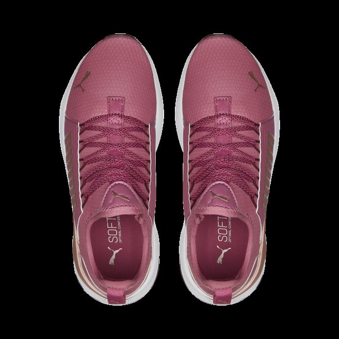 Chaussures De Course Softride Premier Slip-on Pour Femme Orchidée Poussiéreuse-or Rose Puma Canada
