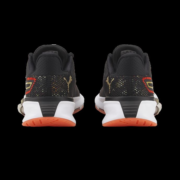 Puma Canada Pwrframe Frida Chaussures D'entraînement Pour Femmes Black-firelight-metallic Gold
