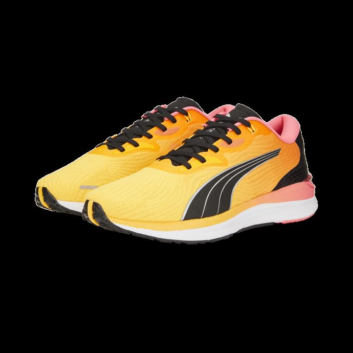 Chaussures De Course Puma Canada Electrify Nitro 2 Pour Hommes Sun Stream-sunset Glow-black