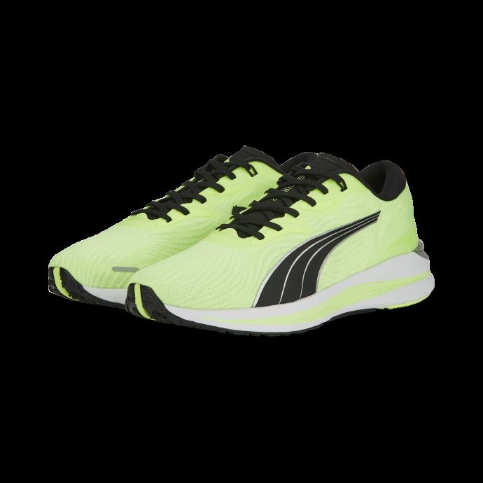 Chaussures De Course Electrify Nitro 2 Hommes Rapide Jaune-noir-argent Puma Canada
