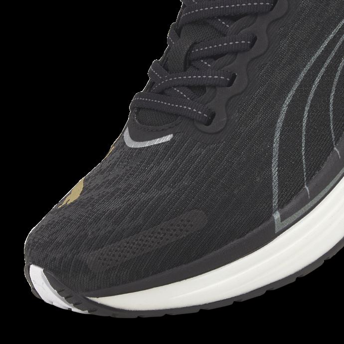 Chaussures De Course Deviate Nitro 2 Femmes Black-team Gold Puma Canada
