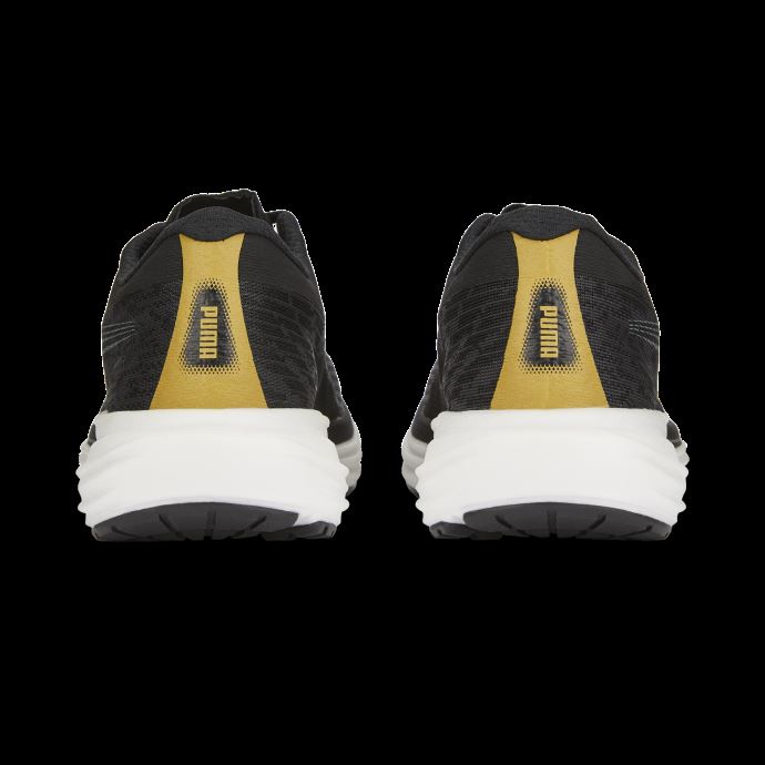 Puma Canada Black-team Gold Deviate Nitro 2 Chaussures De Course Femmes
