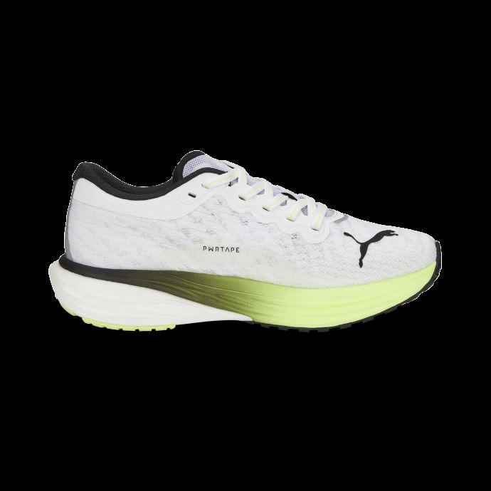 Puma Canada Deviate Nitro 2 Chaussures De Course Femme Blanc-fizzy Apple-noir
