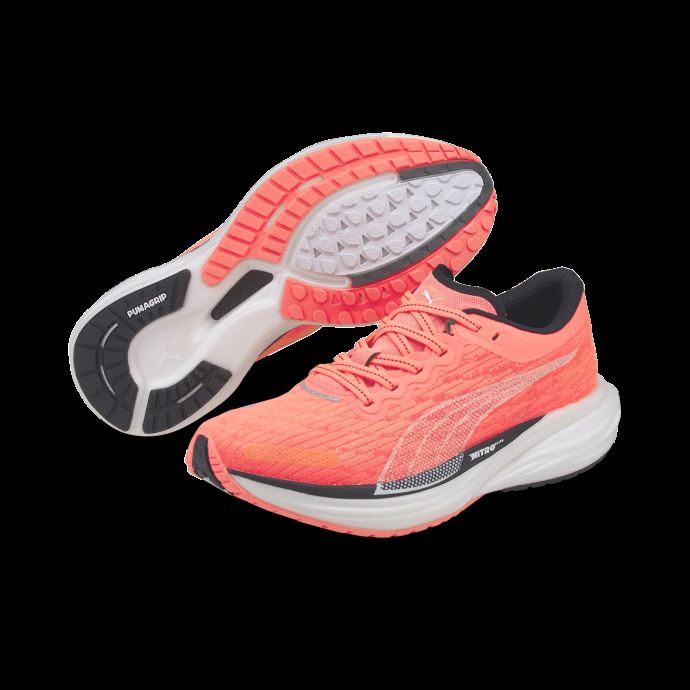 Puma Canada Deviate Nitro 2 Chaussures De Course Femme Sunset Glow-noir
