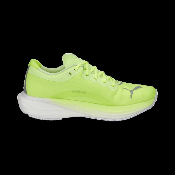 Puma Canada Fizzy Apple-argent Métallisé Deviate Nitro 2 Chaussures De Course Femmes
